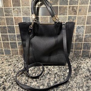 Coach Madison Mini Black Saffiano Leather Crossbody Bag 29001